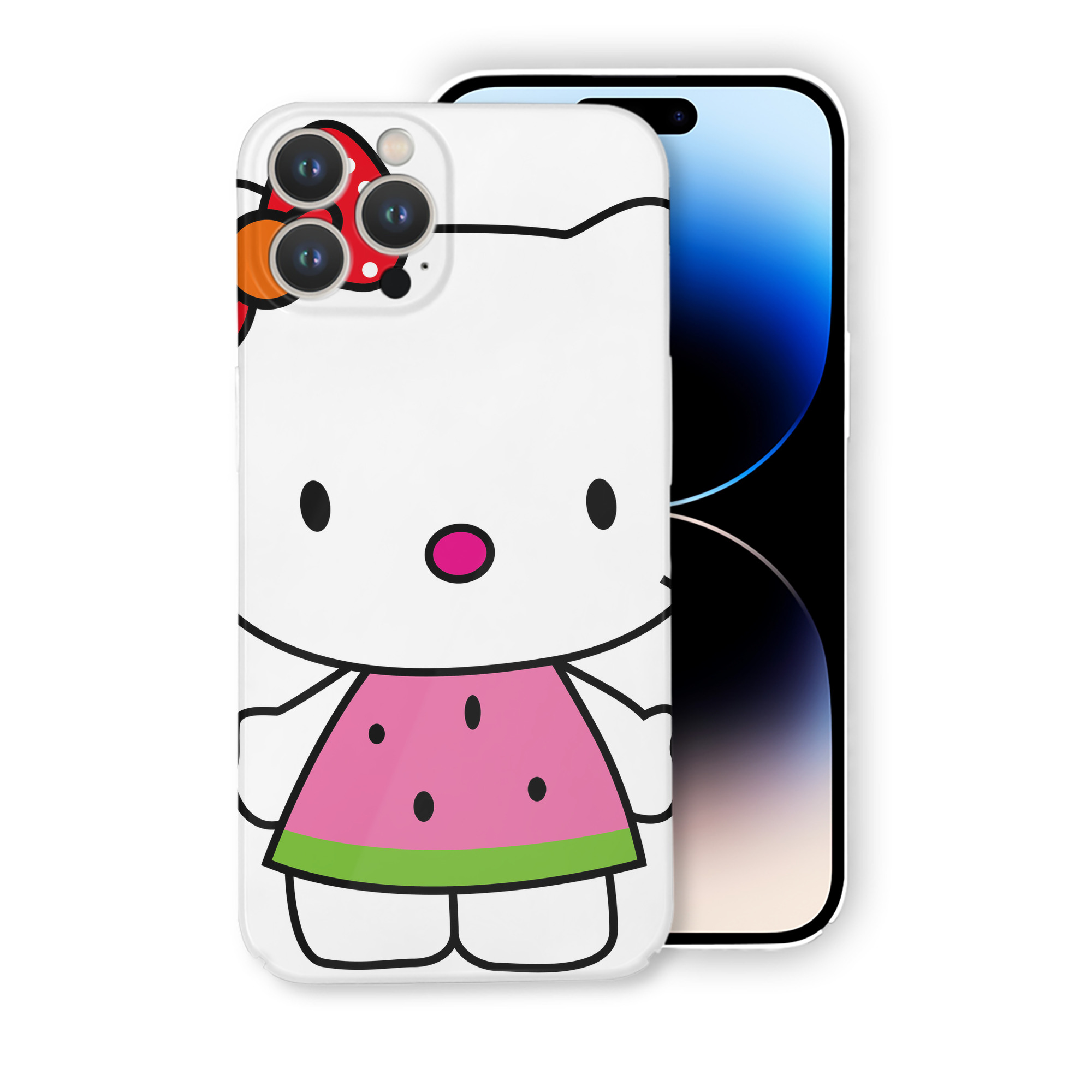 （画像用） Hello Kitty ハローキティ 【iPhone 14シリーズ対応】ハードケース